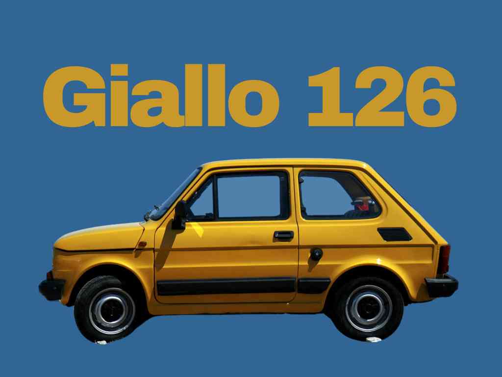 Una Fiat 126 gialla molto speciale: non serviva solo a far la spesa –  Boomerissimo