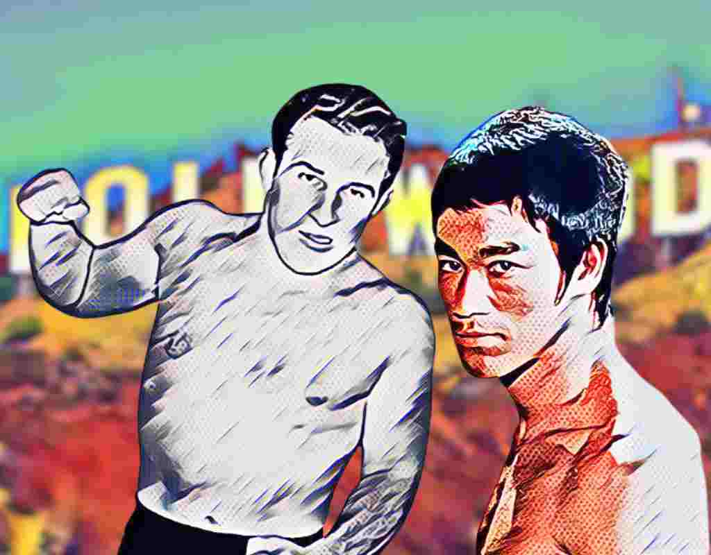 Gene LeBell e Bruce Lee