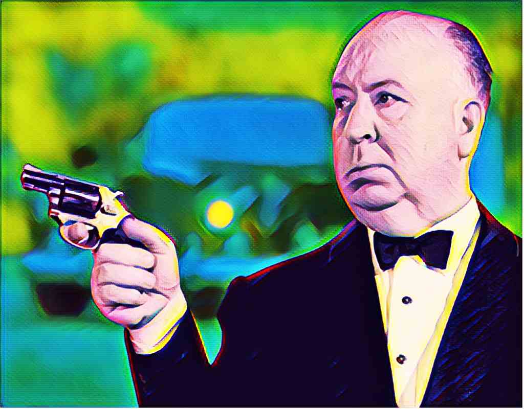 Alfred Hitchcock e la sua Bentley: niente brivido al volante