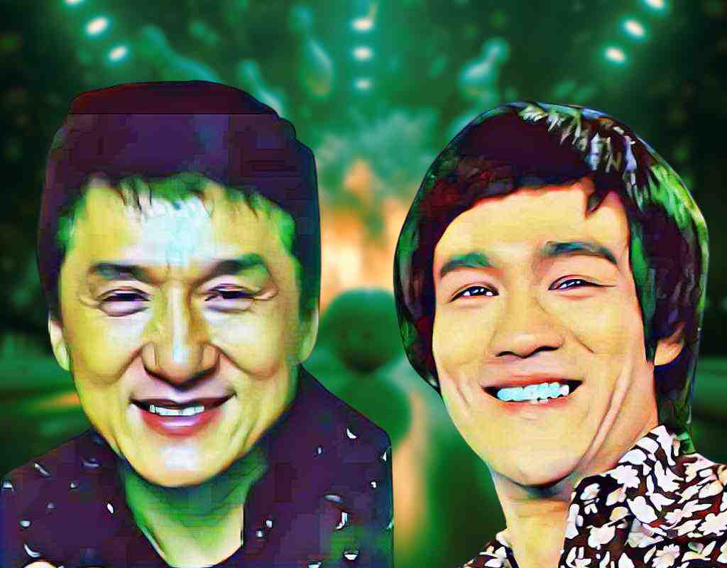 Jackie Chan e Bruce Lee la sorpresa