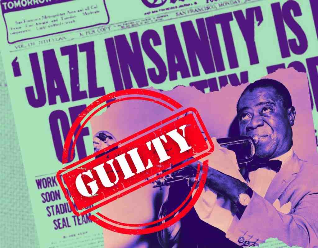 Odiare il jazz: la prima musica condannata per omicidio