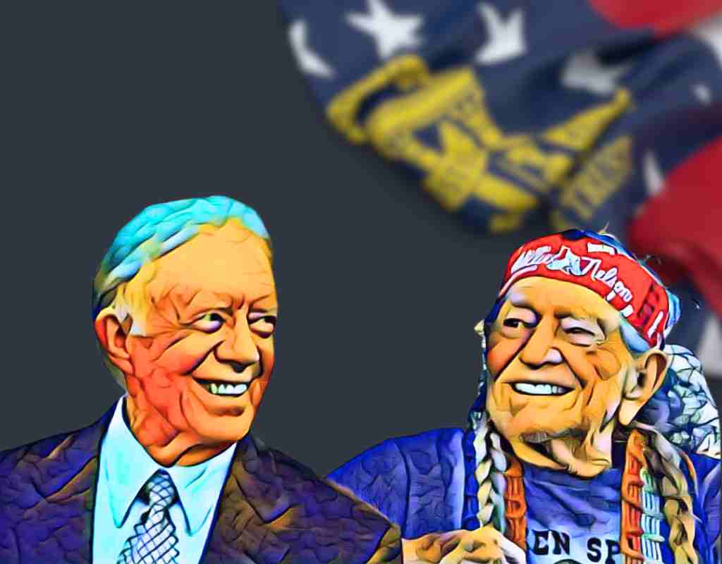 Jimmy Carter presidente alternativo: quel weekend con Willie Nelson