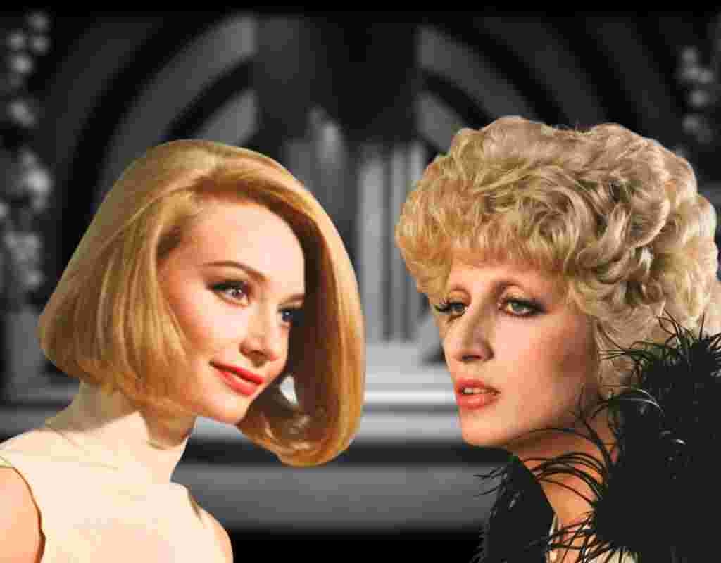 Raffaella Carrà e Mina