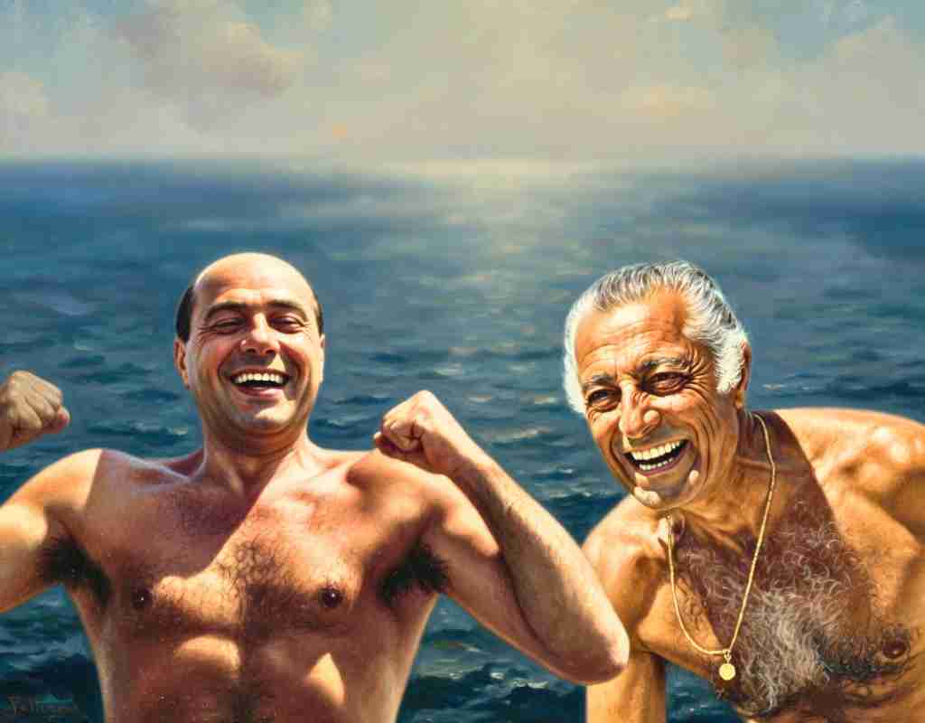 le spiaggine di Agnelli e Berlusconi