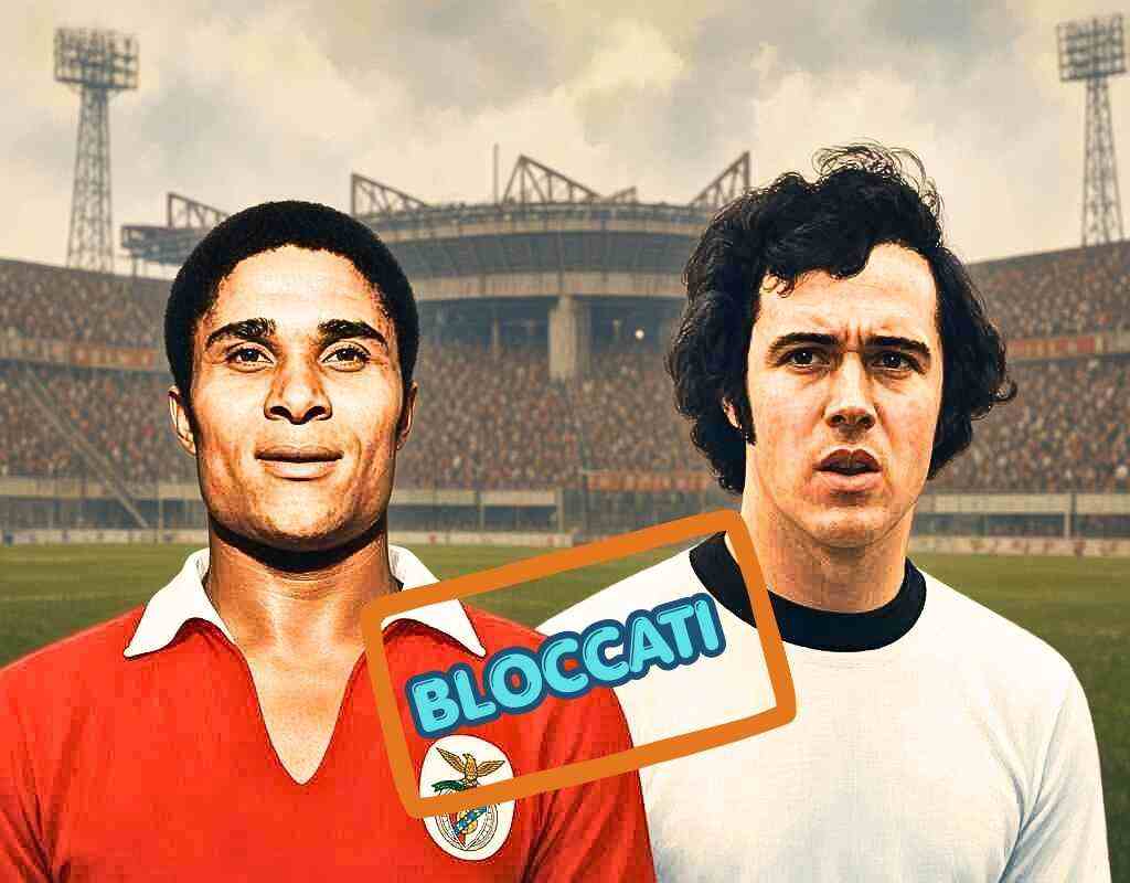Eusebio e Beckenbauer