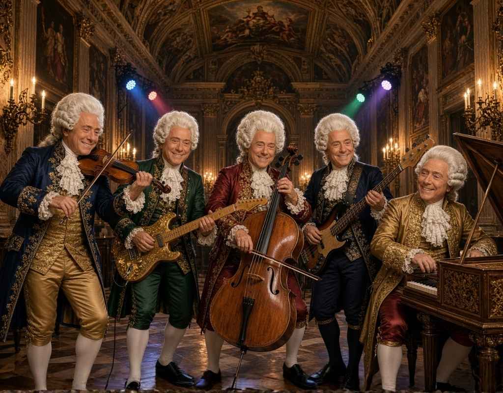 Rondò Veneziano e Berlusconi